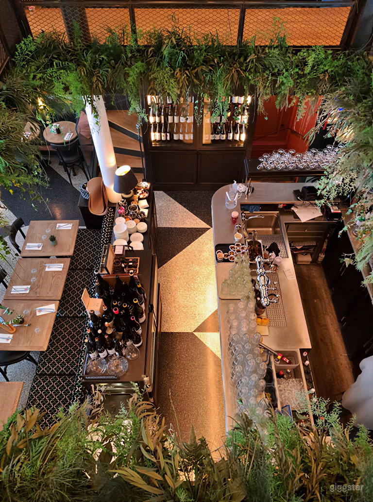 Bistro européen raffiné pour productions et événements 