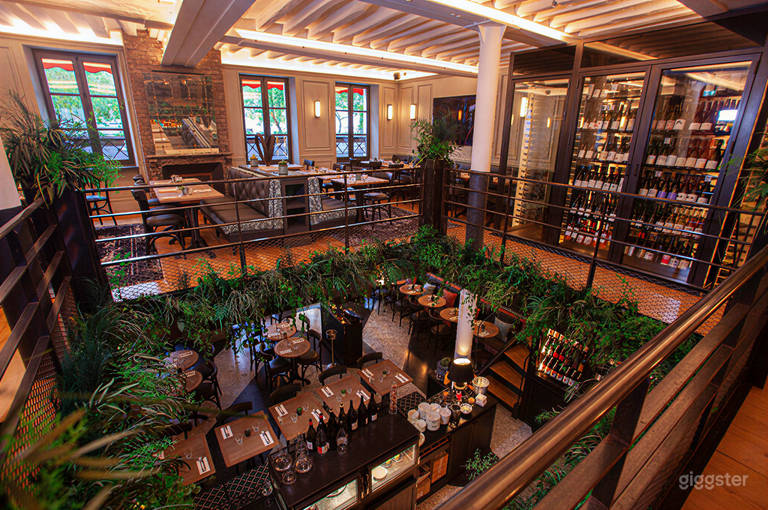 Bistro européen raffiné pour productions et événements 