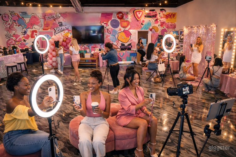  Modern Glam Studio Perfect for Content Creation 