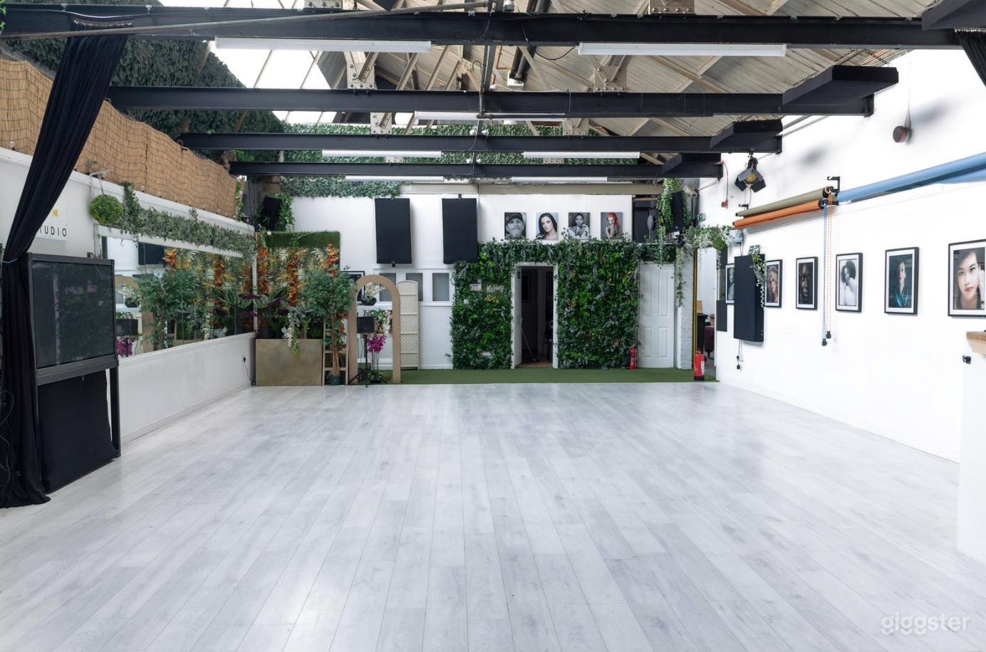 light and airy with a unique look.