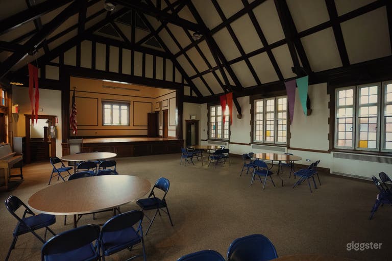  Classic School w/ Auditorium, Gym, and Classrooms 