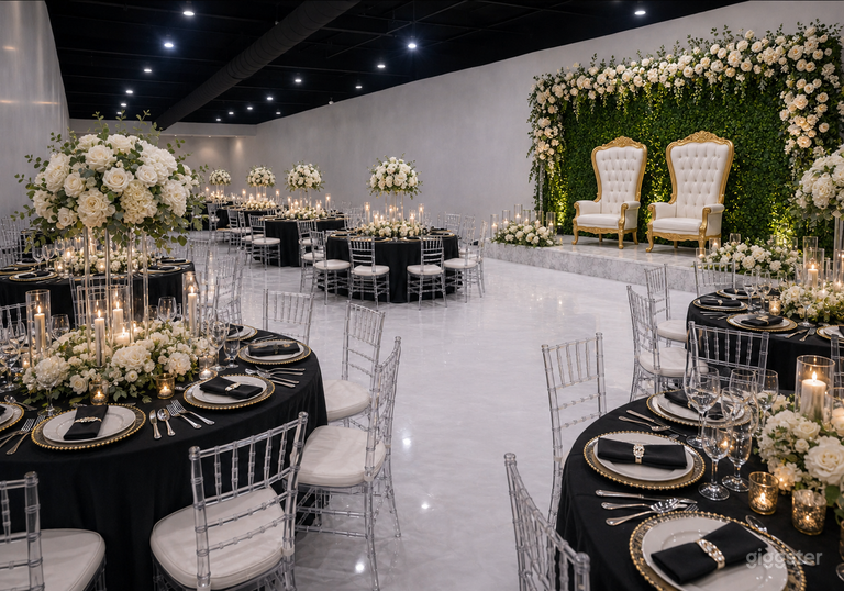  Modern Glam-Themed Space w/ Complete Setup Included 