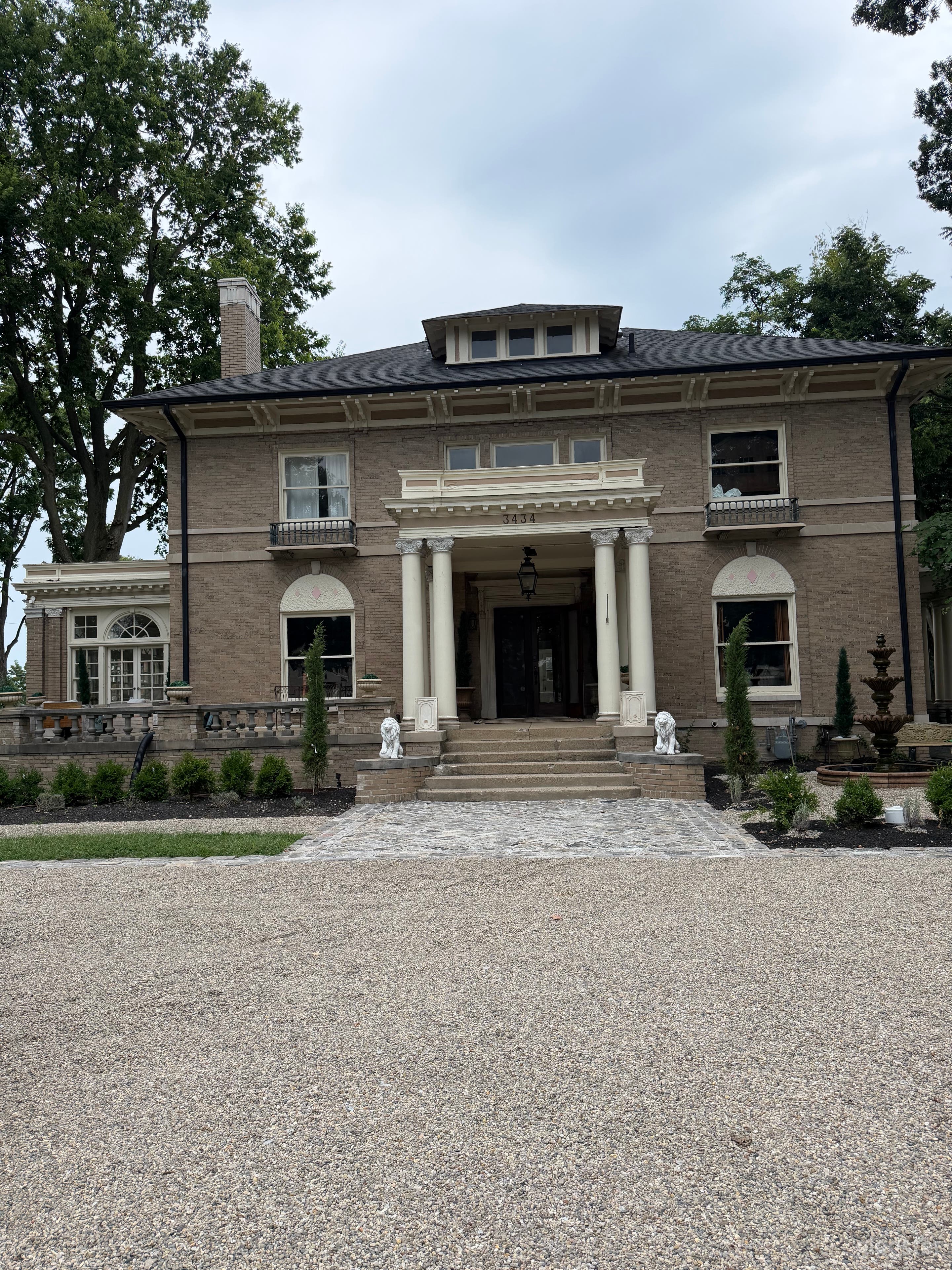 Italian Renaissance Mansion, Garden & Estate w/ Storied Past Photo 3