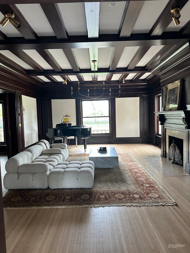  Italian Renaissance Mansion, Garden & Estate w/ Storied Past 