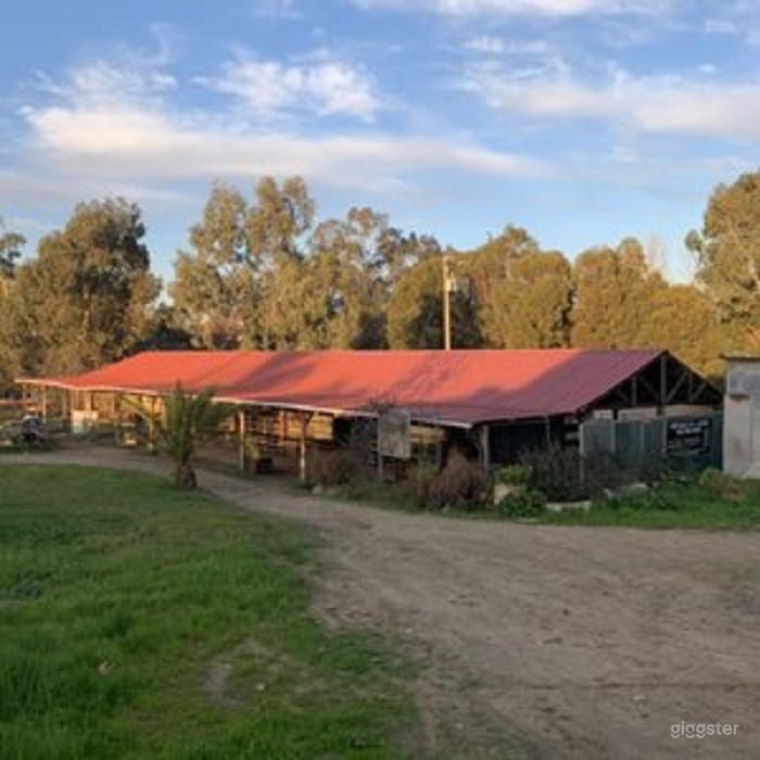 Traditional Red Roof Barn Photo 1