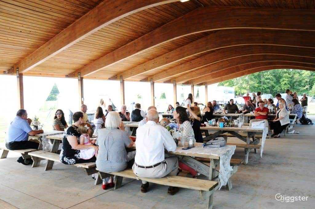 Wooden Shelter at the Organic Farm Photo 4