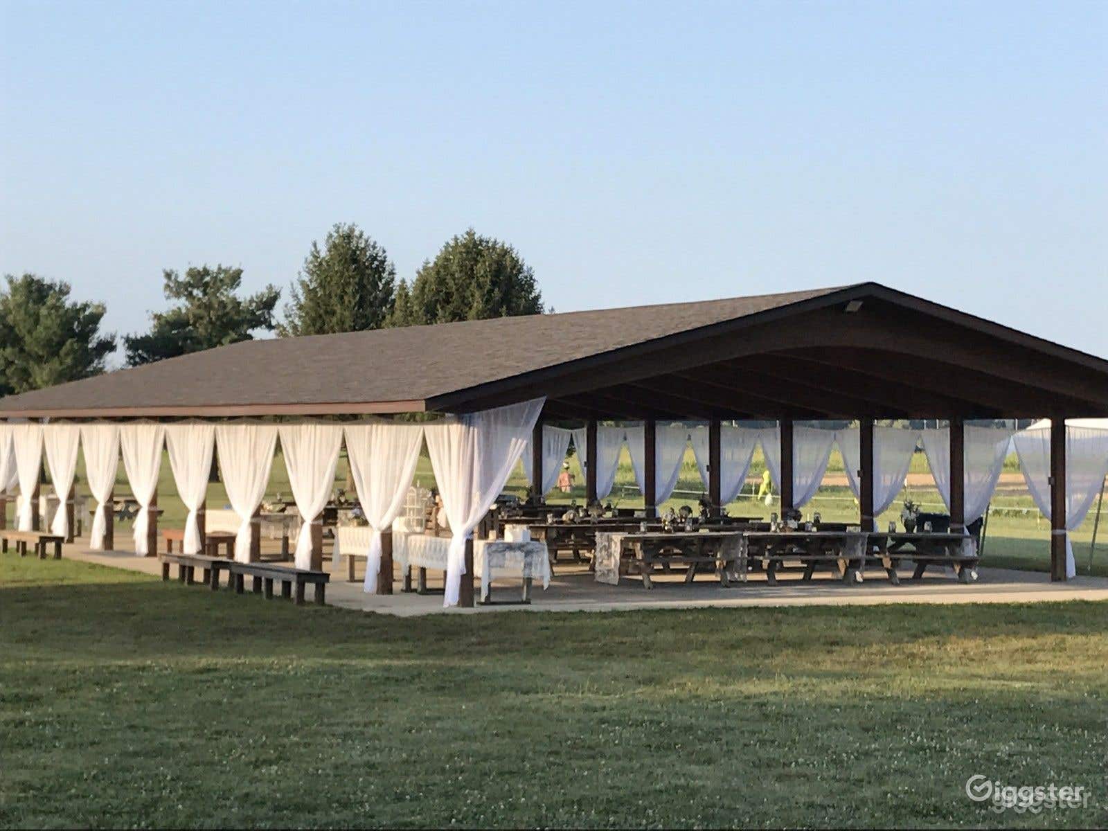 Wooden Shelter at the Organic Farm Photo 2