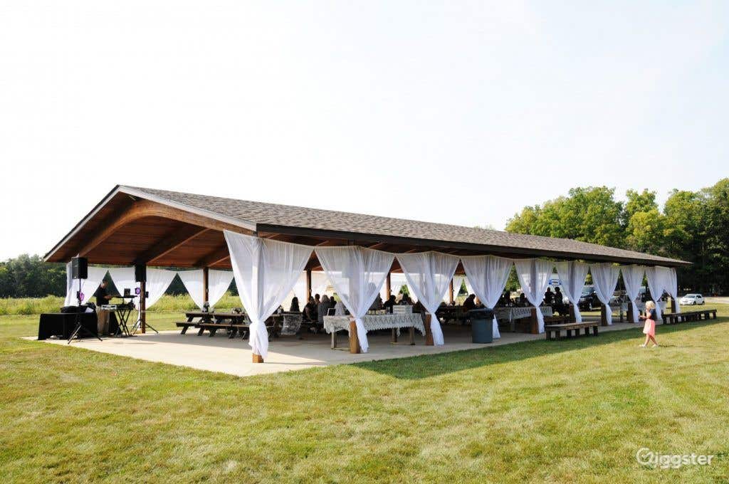Wooden Shelter at the Organic Farm Photo 1