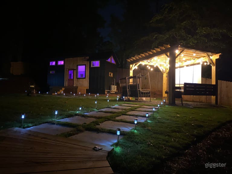  Luxe Tiny House with Outdoor Movie Theater  