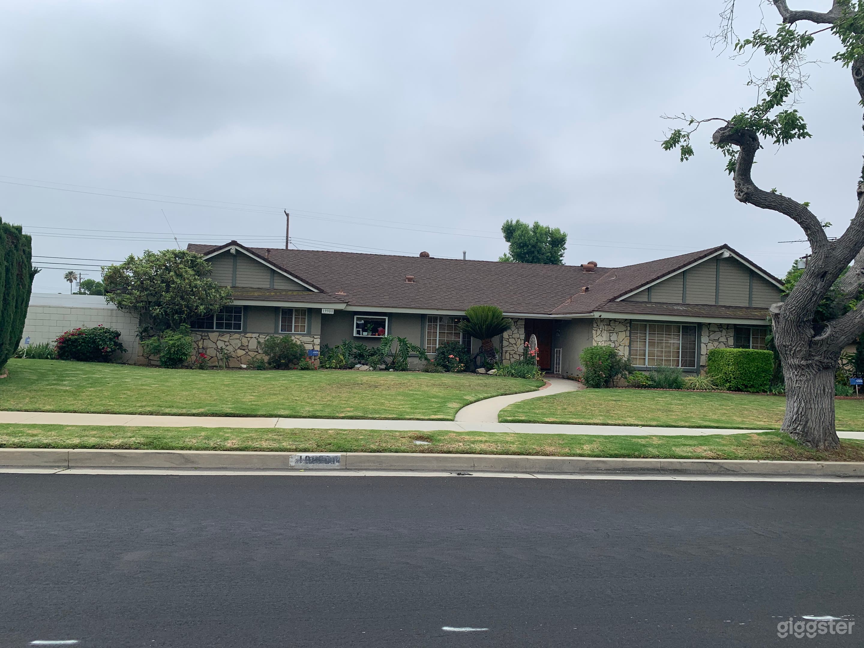 Front of house off of Lassen