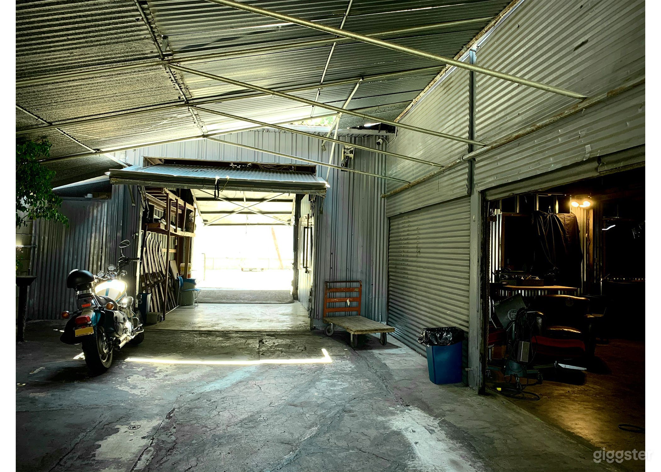 Driveway &amp; warehouse entrance