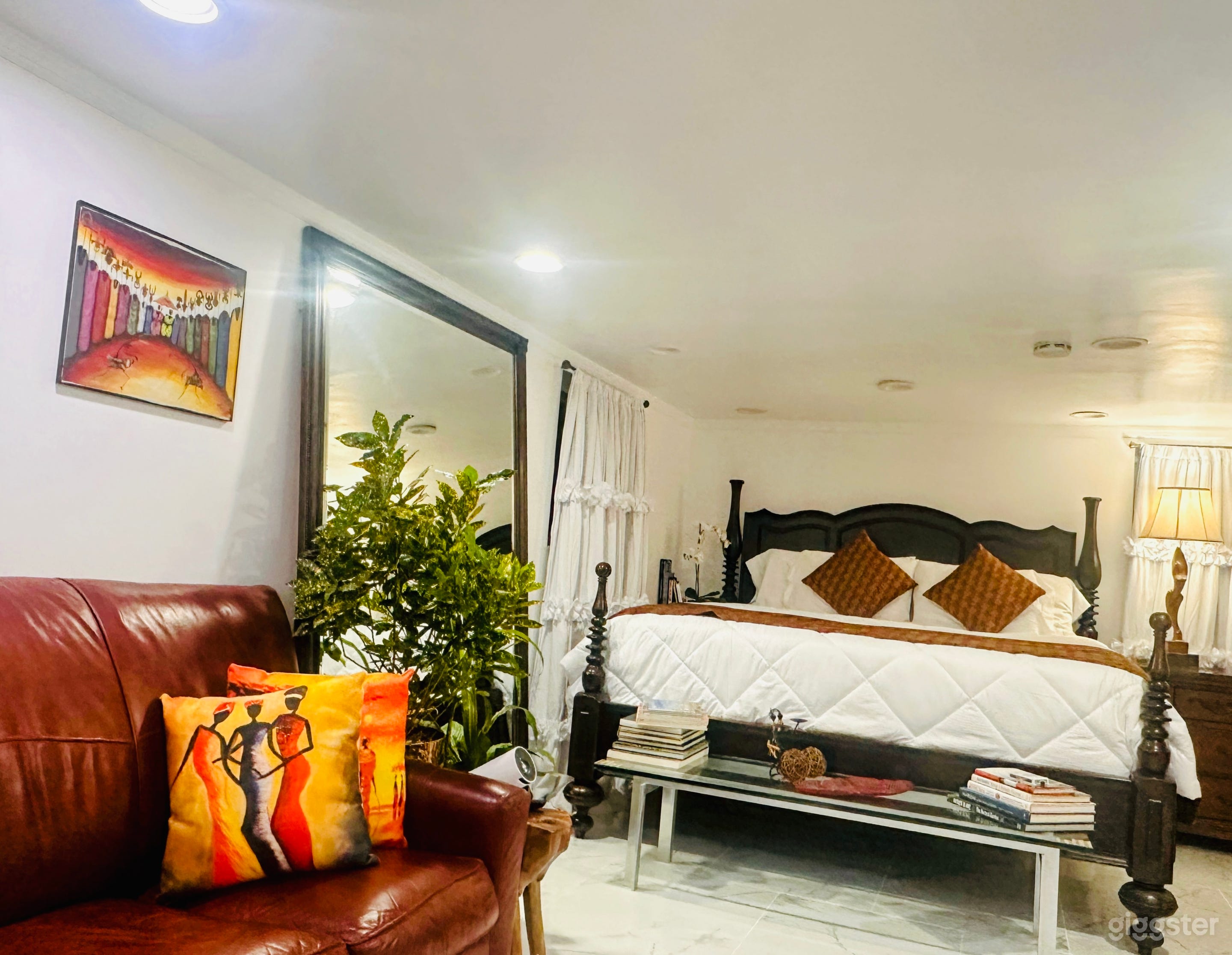 An African Woman Painting Inspired Studio for Production Photo 2