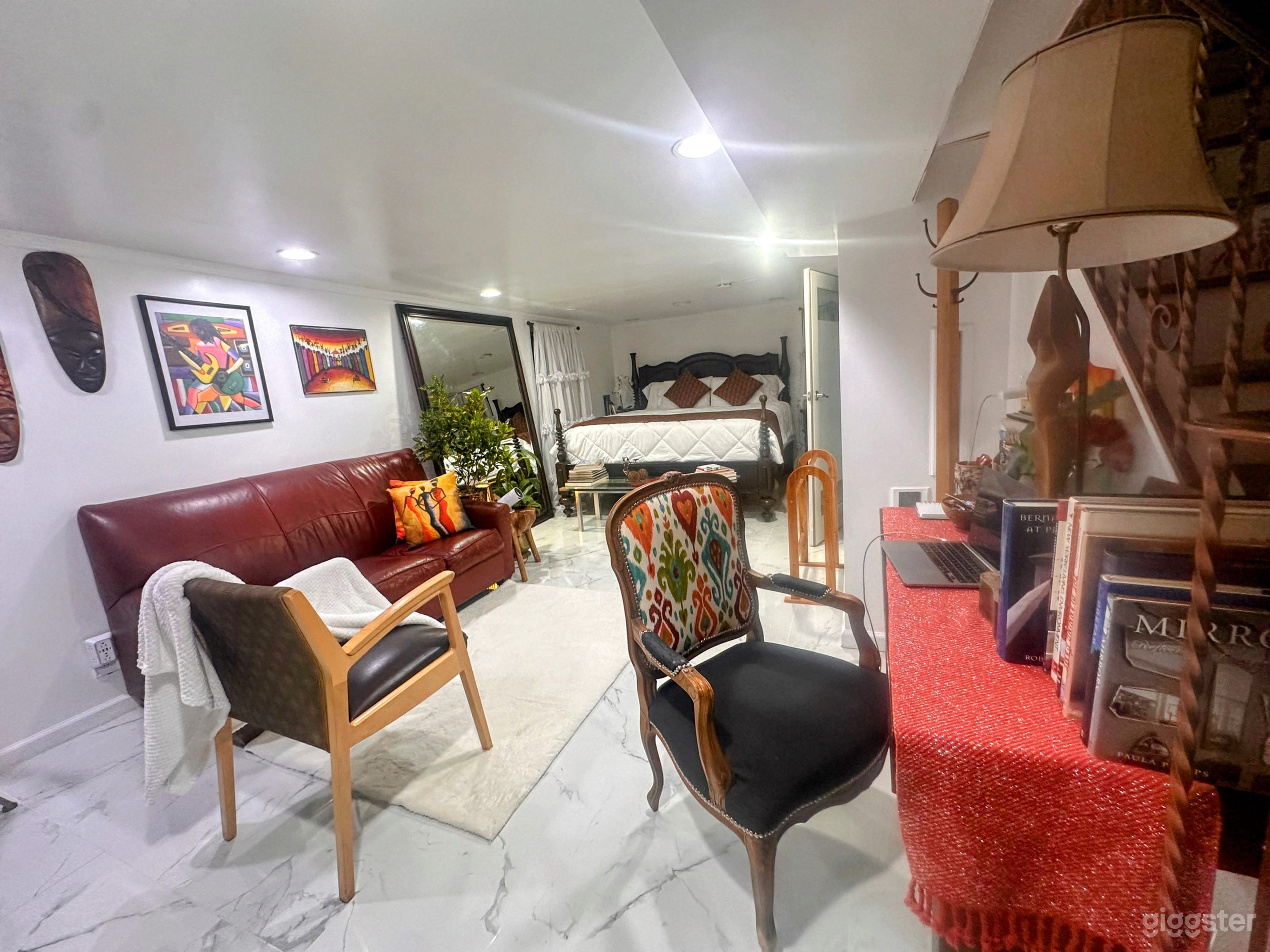 An African Woman Painting Inspired Studio for Production Photo 1