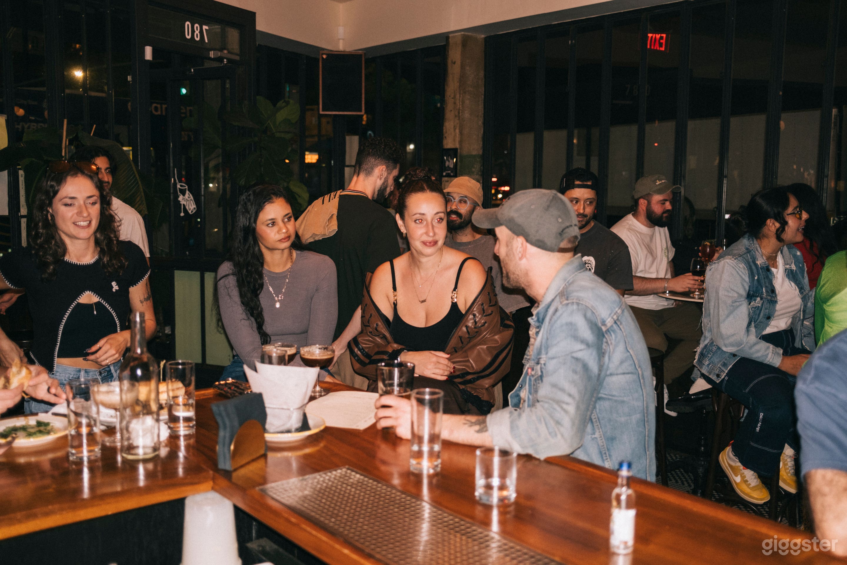 Chic French-inspired cocktail bar with moody vibes Photo 3