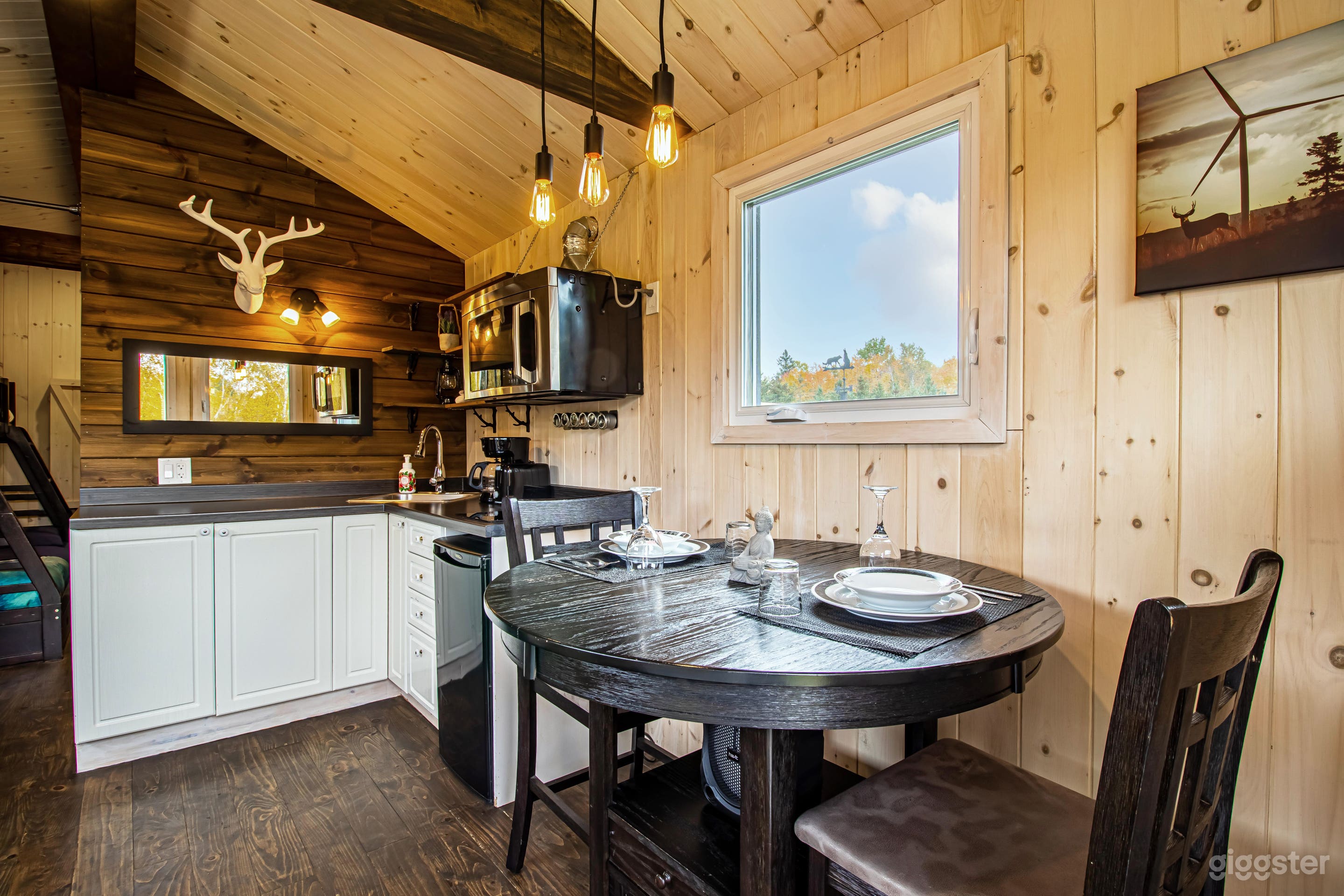 Beautiful propretie in nature with water and monts Photo 3