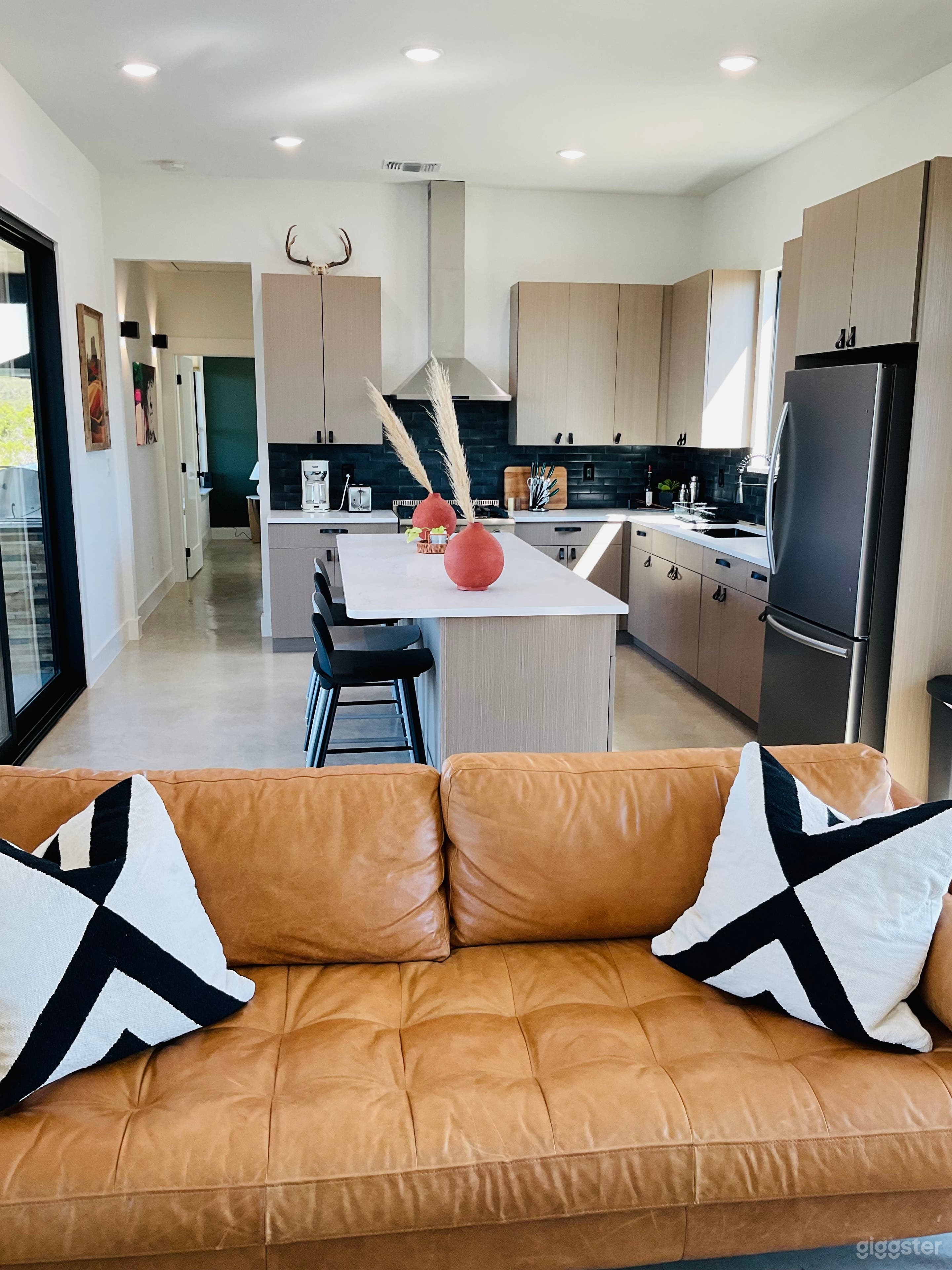 Modern Hill Country Cabin with Views and Pool! Photo 1