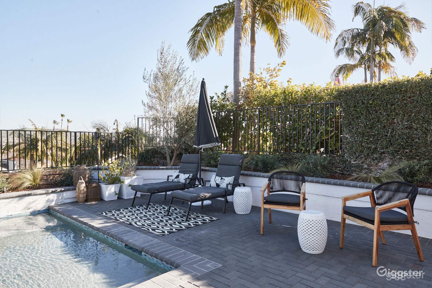 Pool Area in a 2-Story Home Photo 4