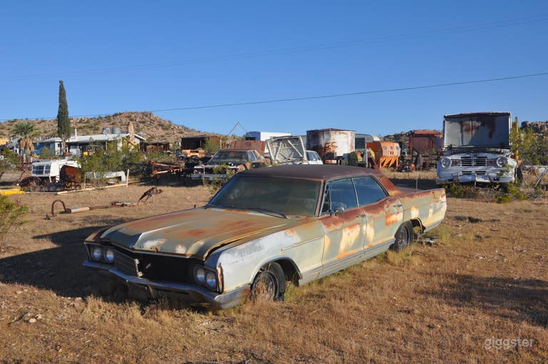  Unique one of a kind rustic shack in the Lancaster desert . 