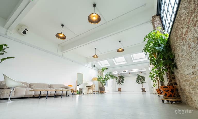  Converted warehouse creative space in East London  