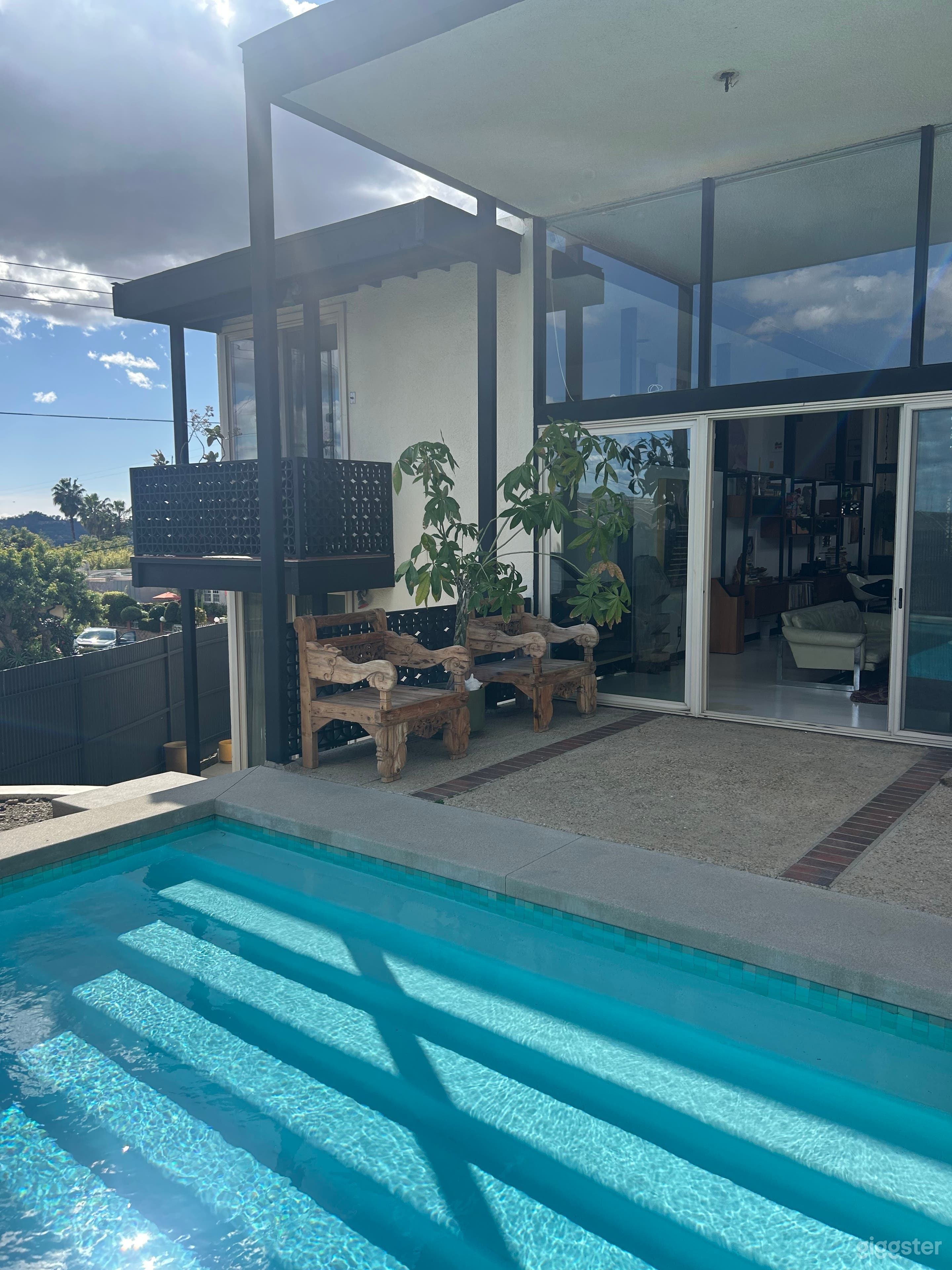 Unique Mid Century Home w/ Pool Photo 2
