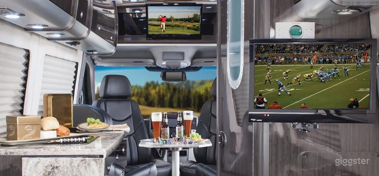  Black VIP Mercedes Benz Sprinter van 