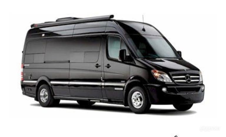  Black VIP Mercedes Benz Sprinter van 