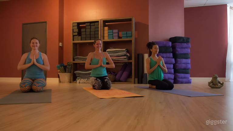  Large and Inviting Yoga Studio Space  