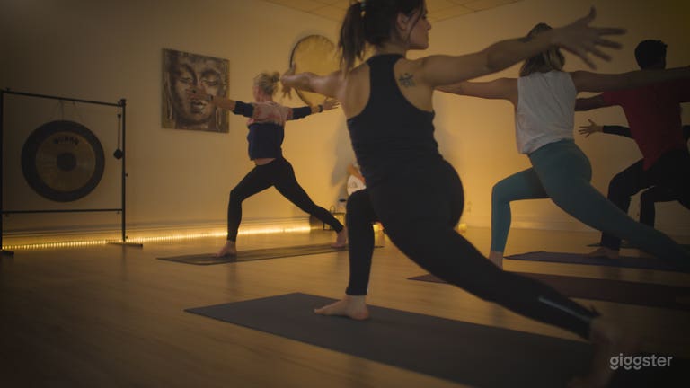  Large and Inviting Yoga Studio Space  