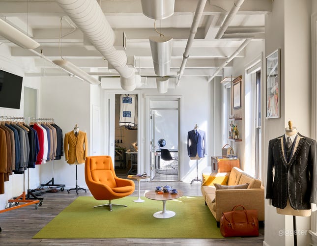 Rent Tailoring Room in Manhattan Modern Showroom Space Giggster