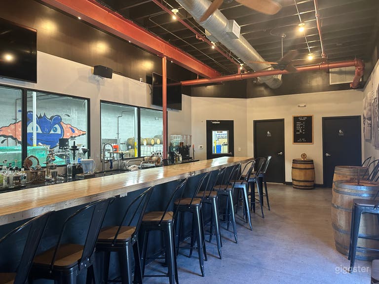  Industrial Tasting room in the Art District 