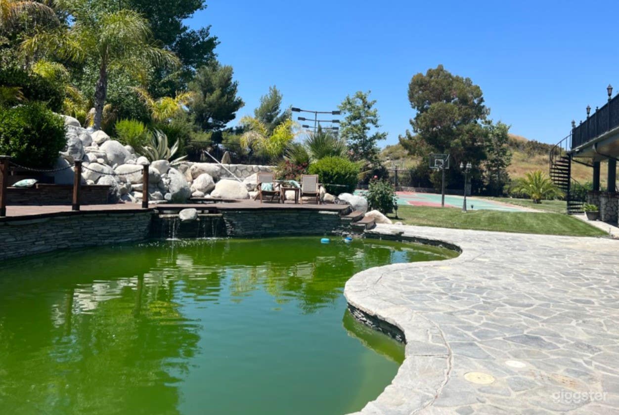 Cozy Backyard Pool with Patio Photo 1