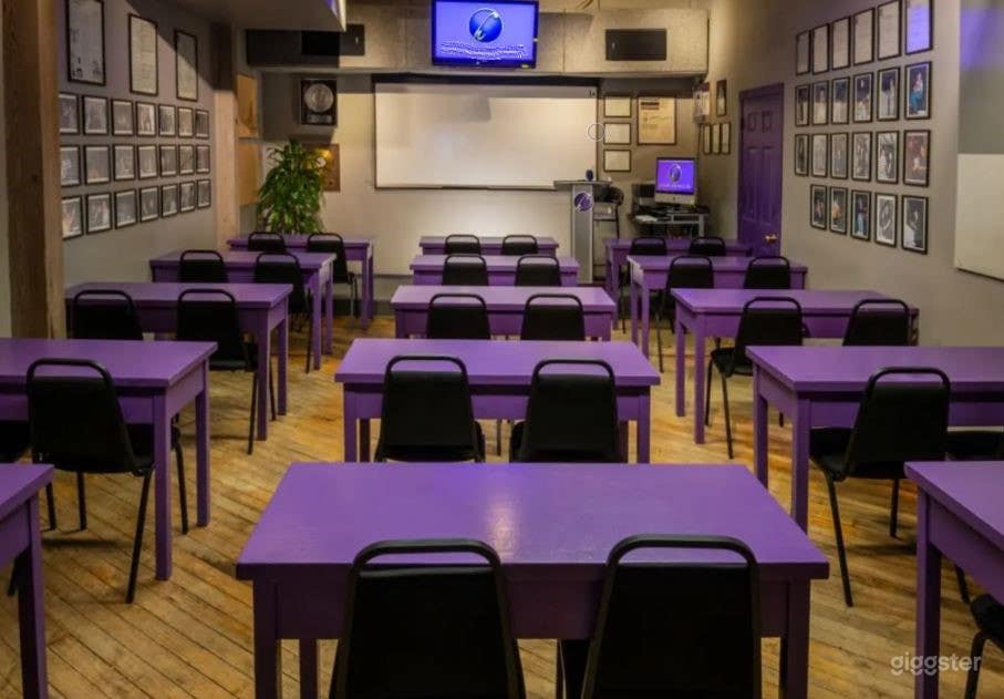 Unique Classroom For filming Photo 1