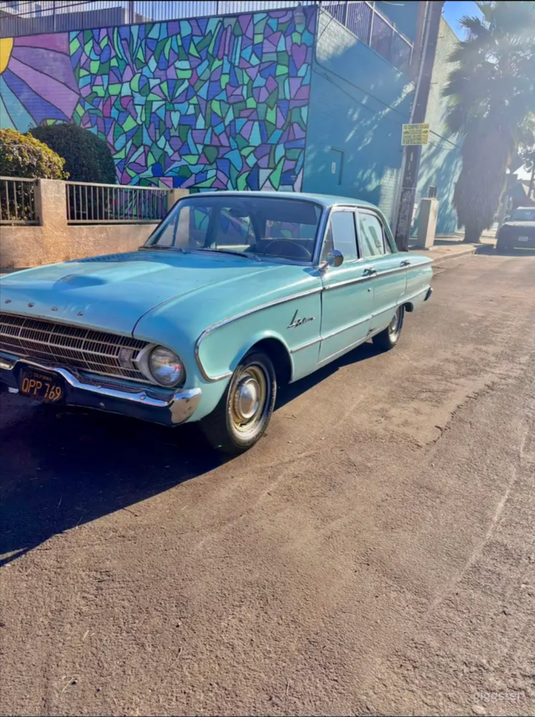  Classic 1961 Ford Falcon for photoshoot 