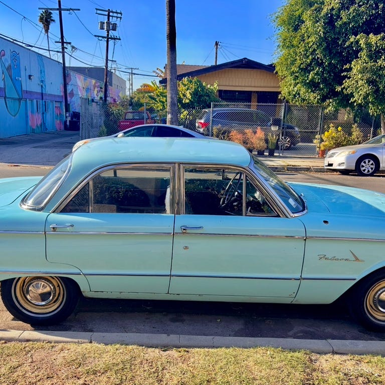  Classic 1961 Ford Falcon for photoshoot 