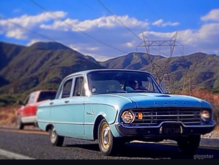  Ford Falcon classique 1961 pour séance photo 