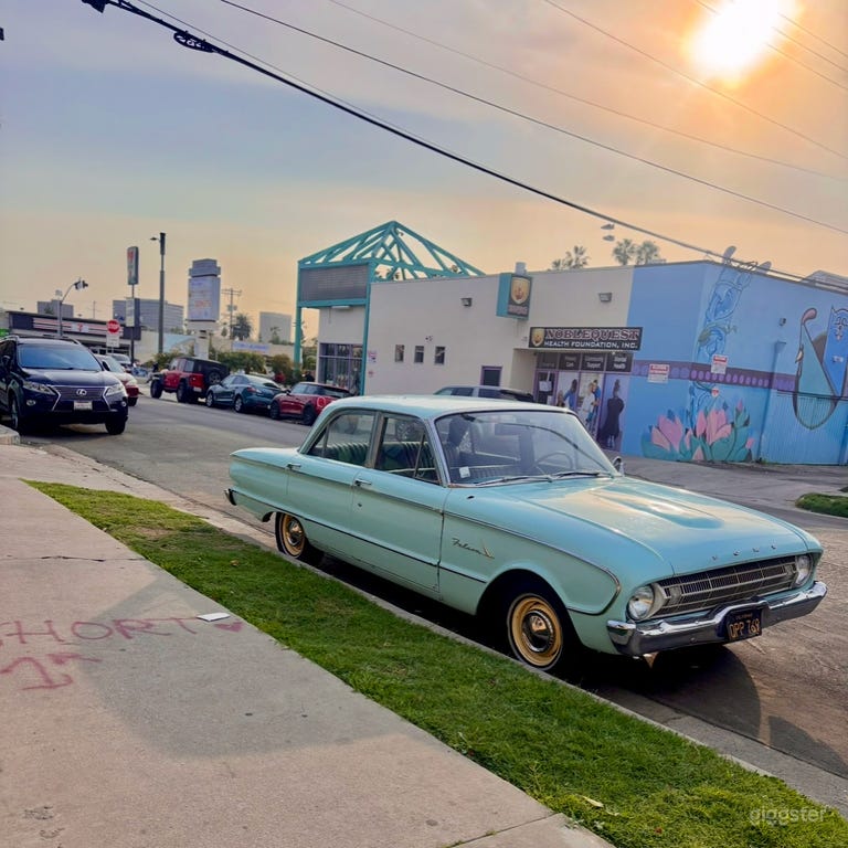  Classic 1961 Ford Falcon for photoshoot 