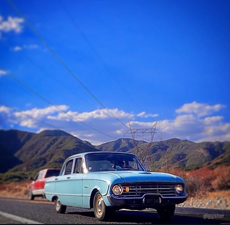  Ford Falcon classique 1961 pour séance photo 