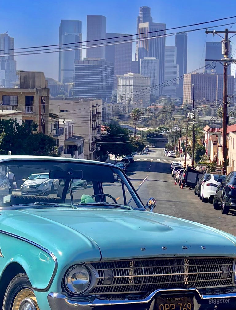  Classic 1961 Ford Falcon for photoshoot 