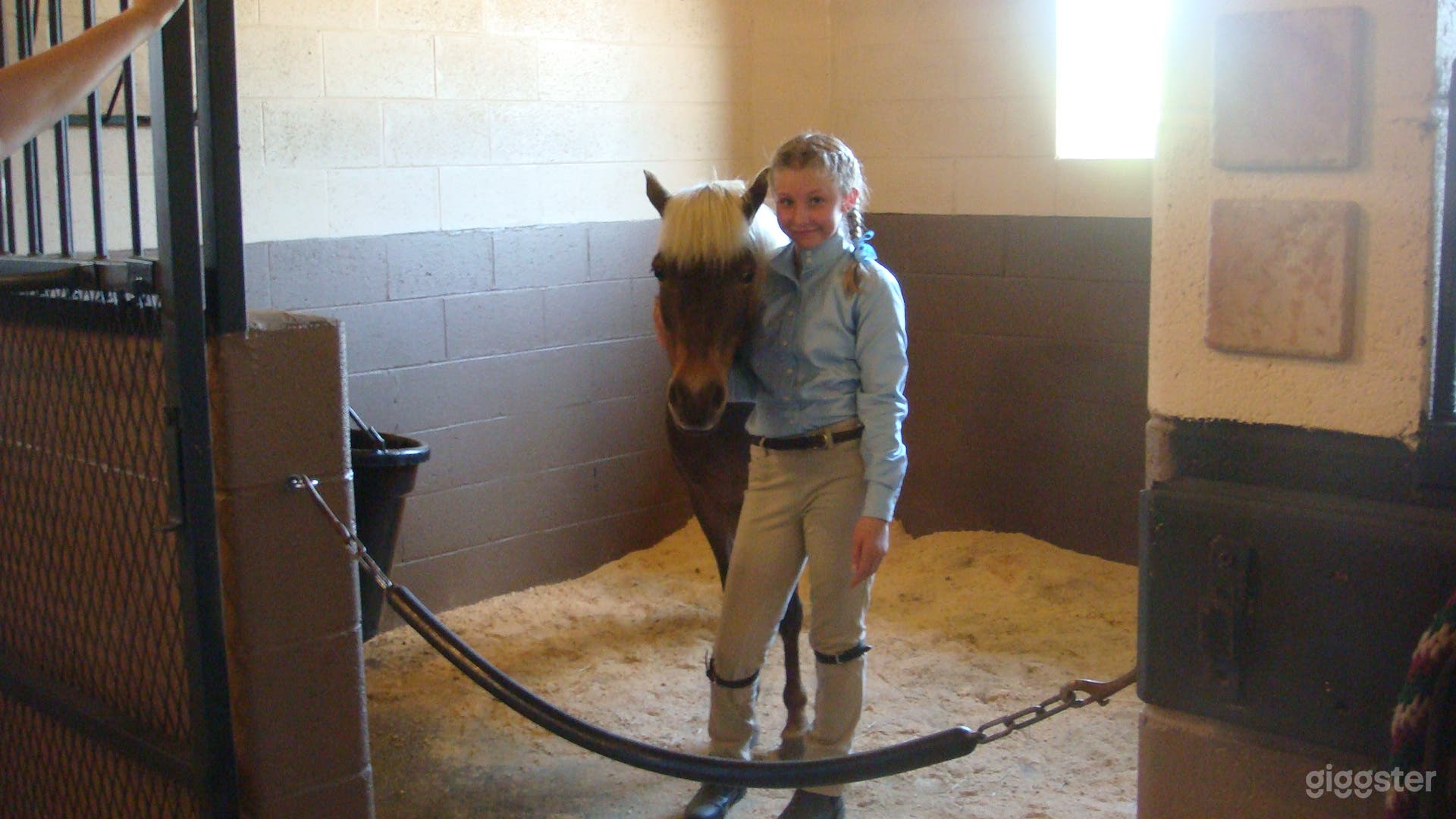 Brick-walled Horse Barn Photo 4
