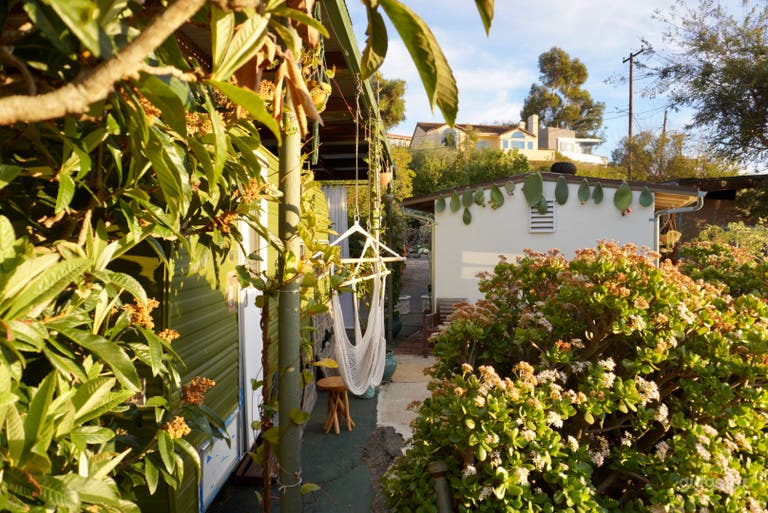  Upper lot. Studio and trailer  