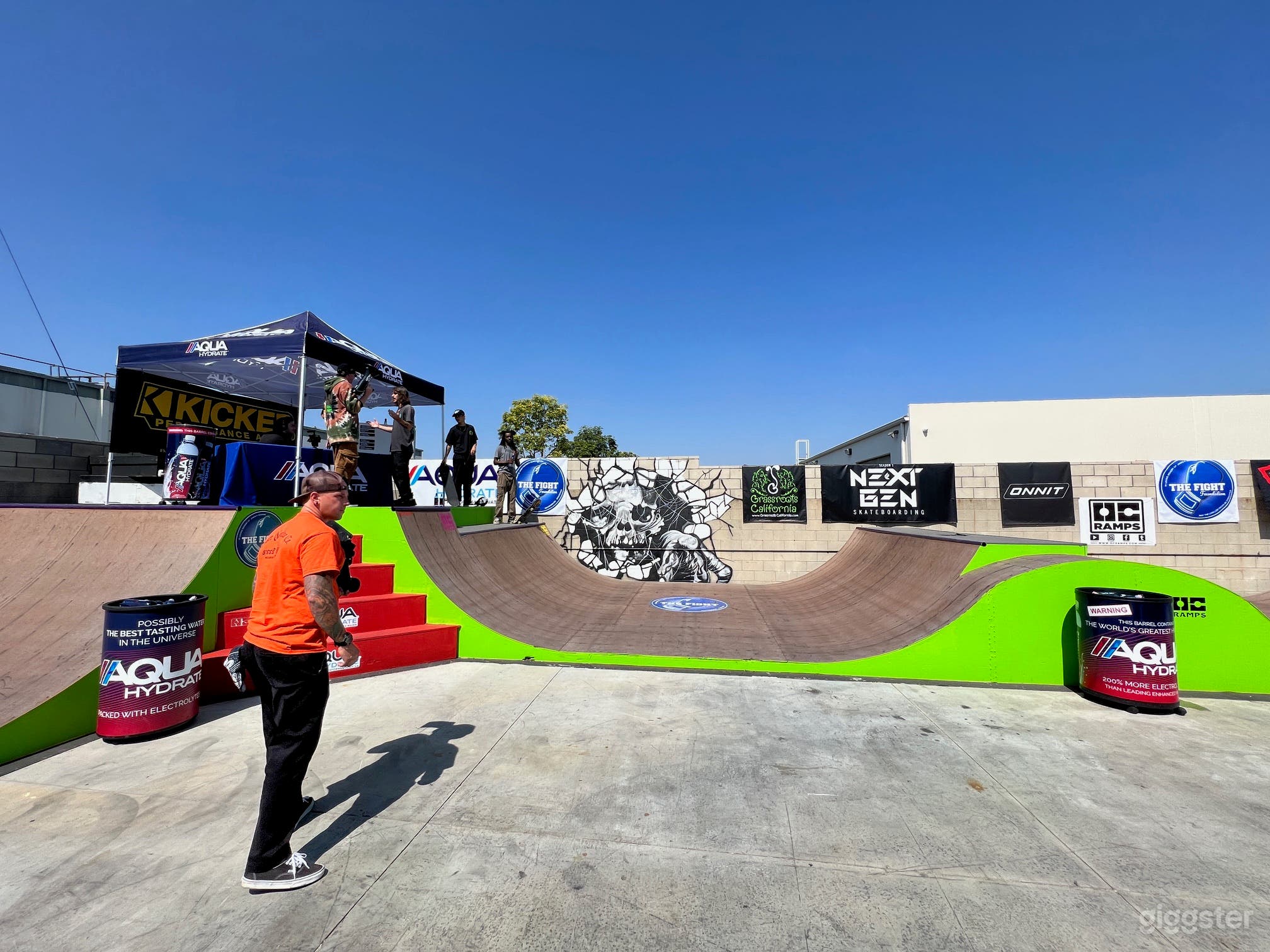 Custom + Private Halfpipe Skate Park Photo 1