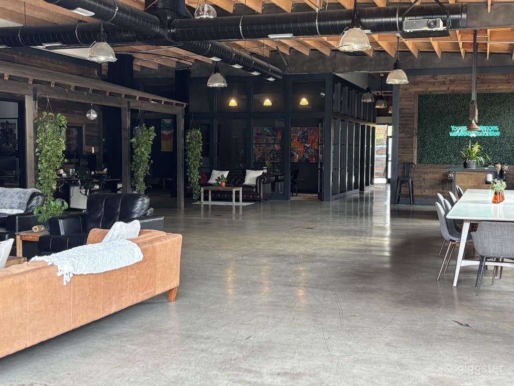 Open Area for meetings or standing events