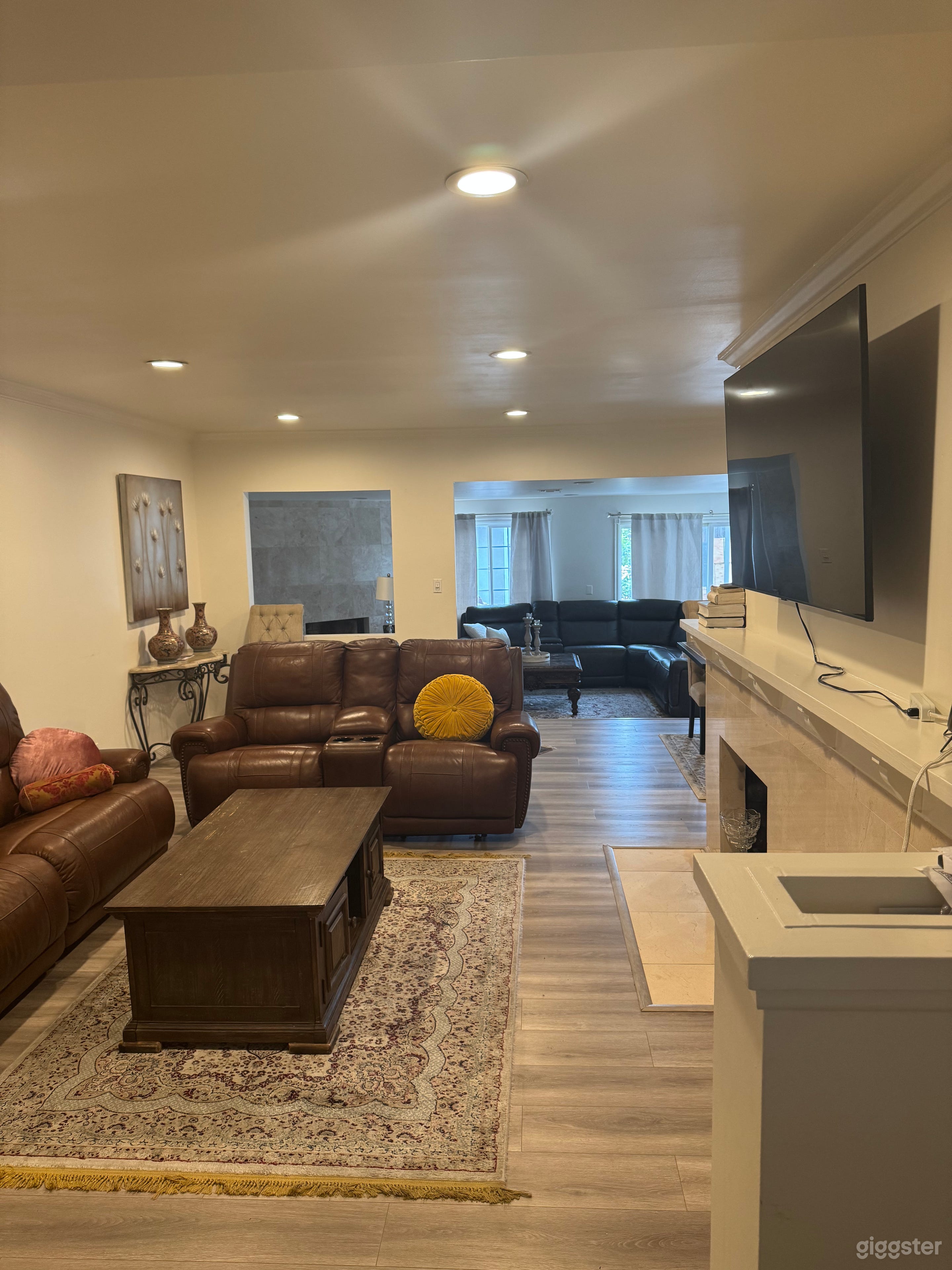 First living room and second big living room