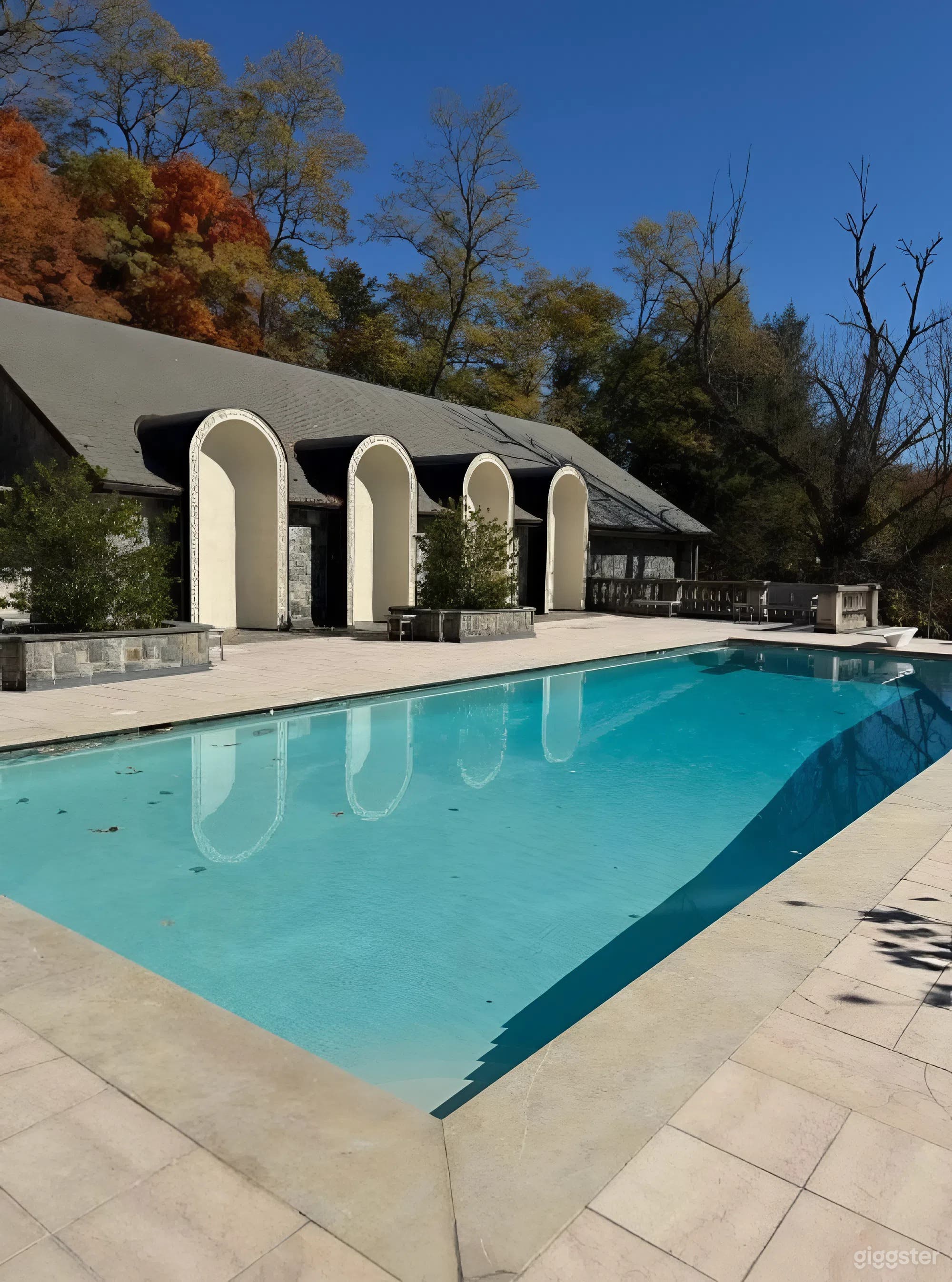 Luxury Estate Outdoor Pool with Scenic Garden Views Photo 3