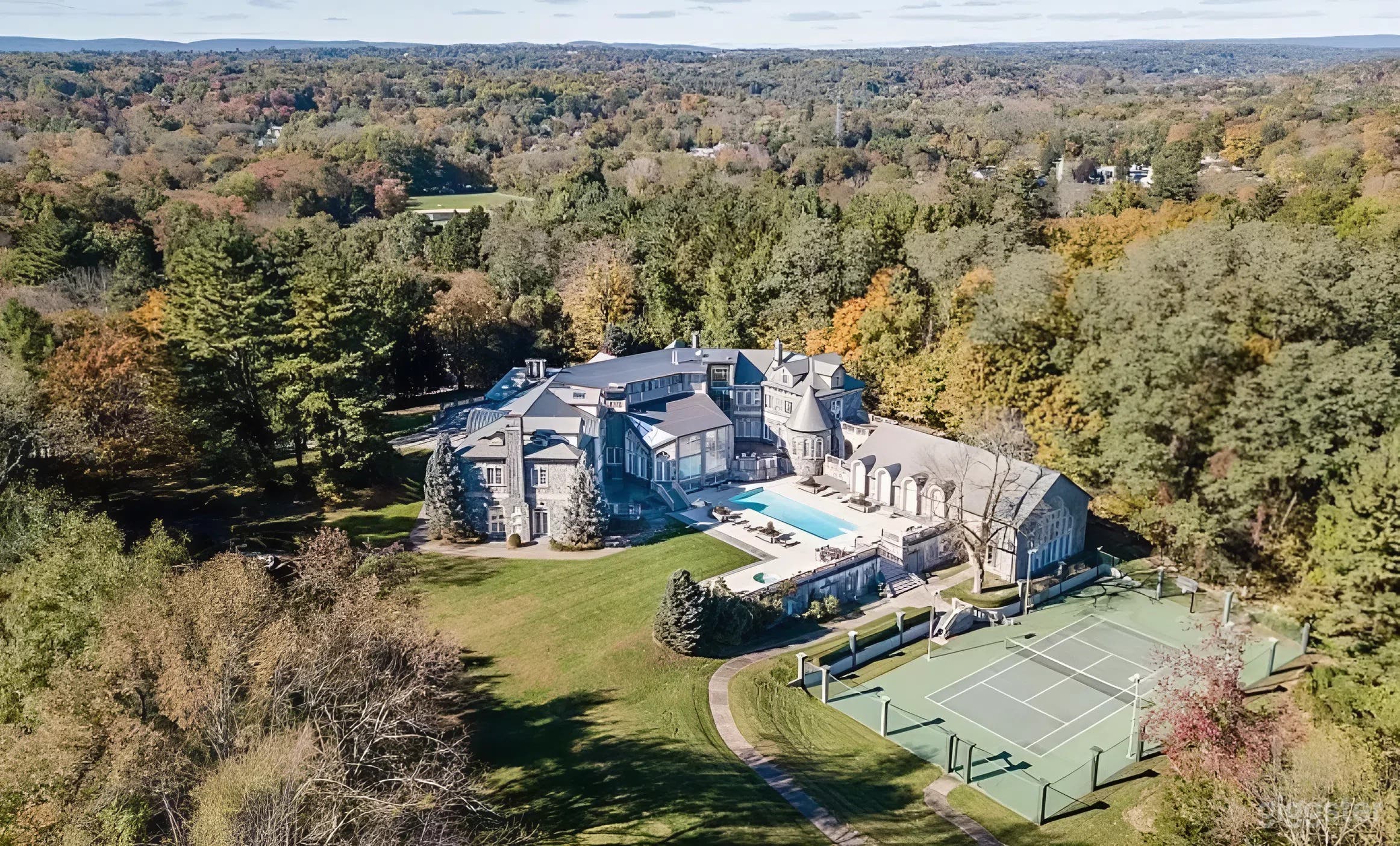 Luxury Estate Outdoor Pool with Scenic Garden Views Photo 4
