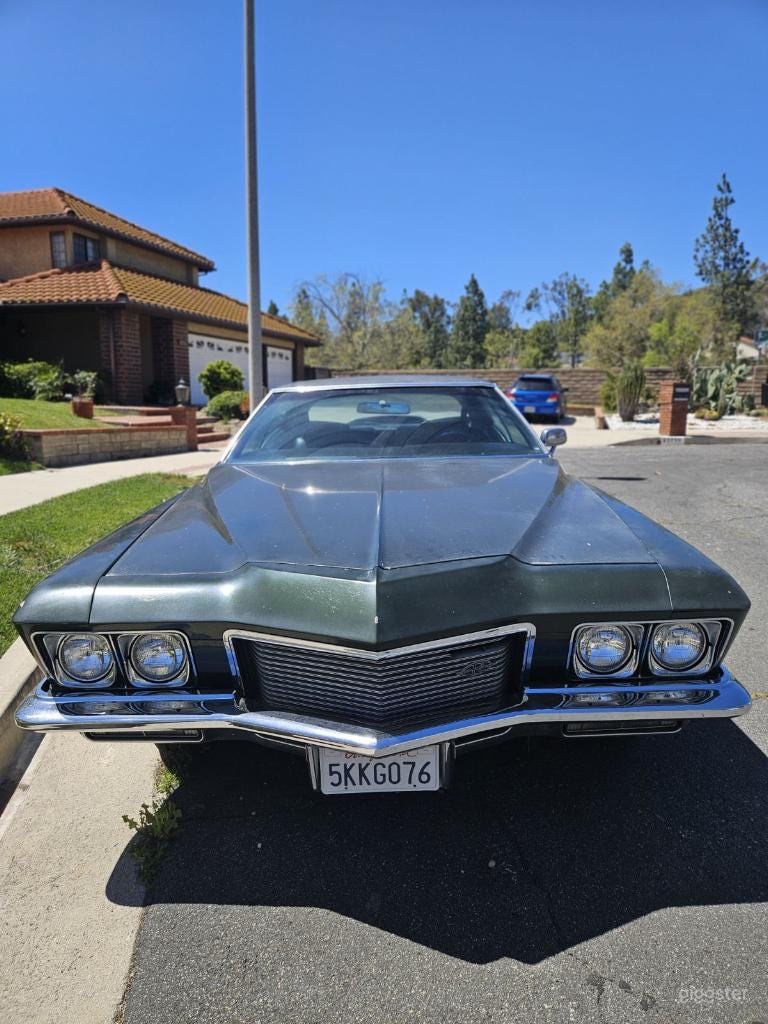 Rare looking classic muscle green on black Buick Photo 3