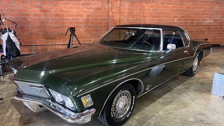  Rare looking classic muscle green on black Buick 