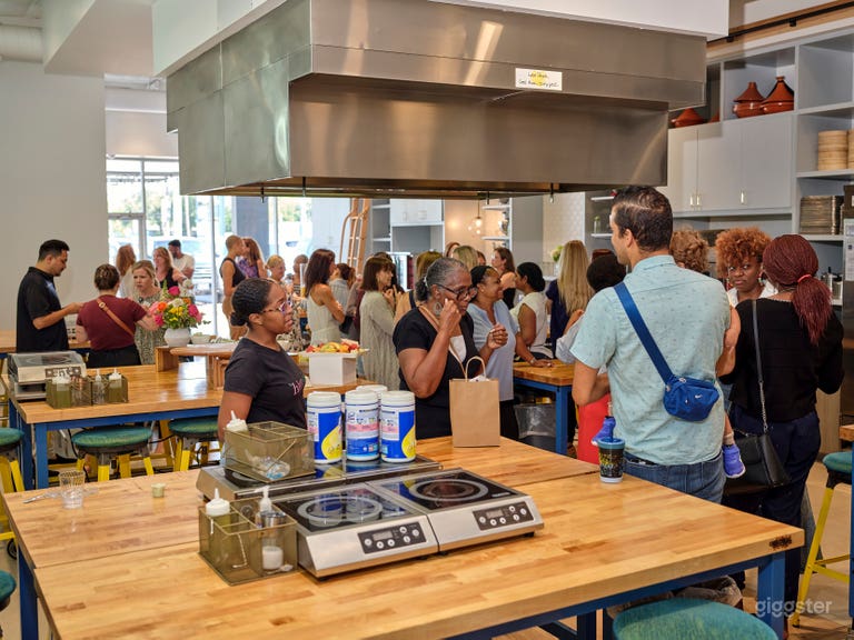  Cooking School with AV Capabilities & Outdoor Space 