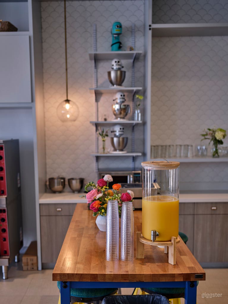  Cooking School with AV Capabilities & Outdoor Space 