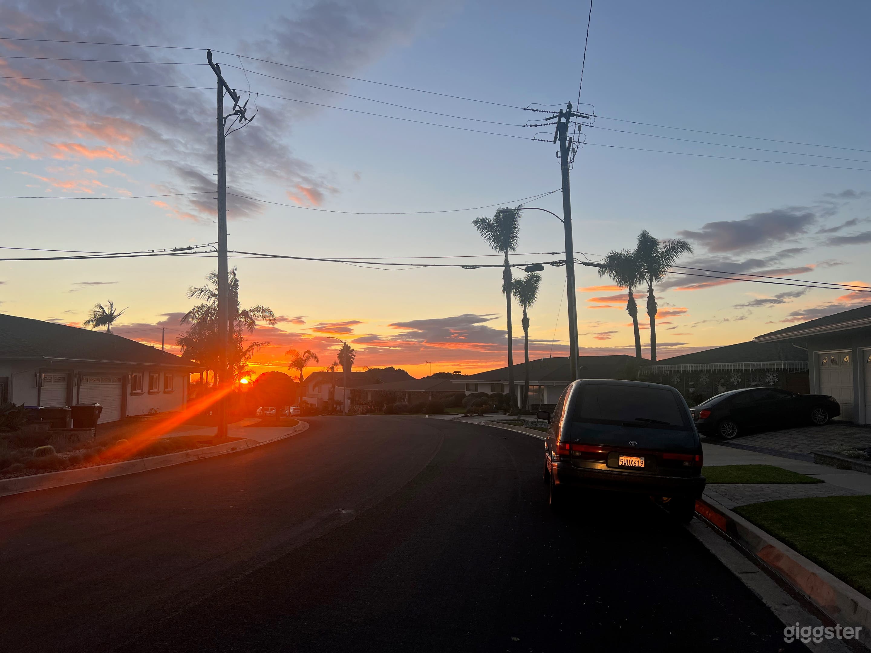 Gorgeous view from sidewalk in front of house.